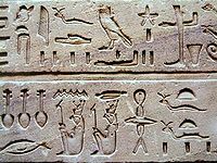 Quelques hiéroglyphes